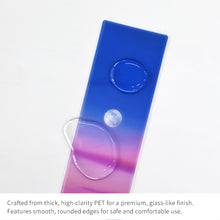 Load image into Gallery viewer, Monolike Nightsky Pink+Blue Acrylic Bookmark 6P SET - Modern Book Accessory for Aesthetic Reading
