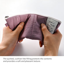 Load image into Gallery viewer, Monolike Archive247 Cushion Pencil Case, 02. Indie Blue - Pencil Pouch, Portable Pencil Bag, Pencil Case, Office Pouch case, Cushion, Soft, Vintage
