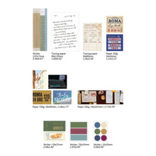Load image into Gallery viewer, Monolike Pix Fix 103 Capture The Life Italy - Aesthetic Scrapbooking Material, Writable Tracing Paper and Postcards for Planners and Journals Decor
