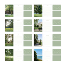 Load image into Gallery viewer, Monolike Capture the Life Green Letter Paper and Envelopes Set - 8Type, 32 Letter Paper + 16 Envelopes
