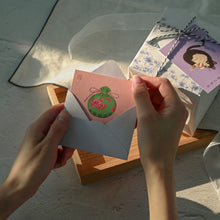 Load image into Gallery viewer, Monolike Message Minhwa Series. 2 Card - Mix 40 Mini Postcards, 20 envelopes Package

