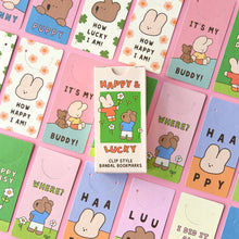 Load image into Gallery viewer, Monolike Bandal Bookmarks Happy and Lucky + Happy and Lucky Littles 120 Pieces
