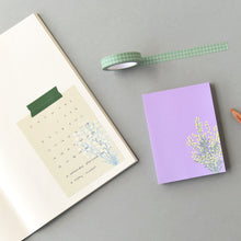 Load image into Gallery viewer, Monolike Memopad Flower For You C SET - 4 Packs, 4 Different Designs, 100 Sheets Per Pad, Total 400 Sheets, Note pads, Writing pads
