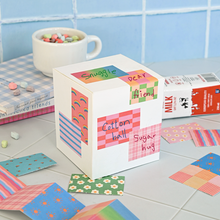 Load image into Gallery viewer, Monolike Big Wow Sticker Unmatched Friends Pattern Series.3 + Series.4 Set - Big Size Cute Stickers, Square Stickers
