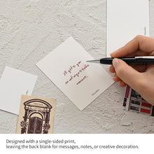 Load image into Gallery viewer, Monolike Pix Fix 102 Capture The Life Prague - Aesthetic Scrapbooking Material, Writable Tracing Paper and Postcards for Planners and Journals Decor
