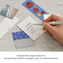 Load image into Gallery viewer, Monolike Pix Fix 106 Summer Memory - Aesthetic Scrapbooking Material, Writable Tracing Paper and Postcards for Planners and Journals Decor
