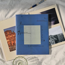 Load image into Gallery viewer, Monolike Nostalgia PVC Adhesive Photo Album Series.2, Blue beyond - Self Adhesive Scrapbook, Waterproof Memory Book, DIY Magnetic Photo Journal, 4x6 5x7 8x10 Capacity
