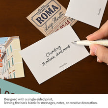 Load image into Gallery viewer, Monolike Pix Fix 103 Capture The Life Italy - Aesthetic Scrapbooking Material, Writable Tracing Paper and Postcards for Planners and Journals Decor
