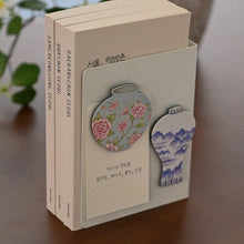 Load image into Gallery viewer, Monolike Pottery &amp; Lucky Pouch Paper Magnets, 4P D Set - Traditional Collectible Decorative Fridge Magnets for Home, Office, and Gift
