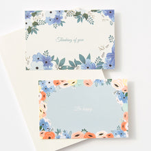 Load image into Gallery viewer, Monolike Secret Garden Single card - mix 12 pack, greeting card, 3.9x5.8"
