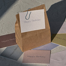 Load image into Gallery viewer, Monolike Day by Day Card, 108 Happy Birthday Classic - Mix 48 Mini Single cards, 24 envelopes Package
