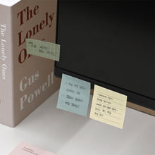 Load image into Gallery viewer, Monolike Color Palette Sticky Plan 30p Series. 2 B SET 4P - Self-Adhesive Memo Pad 30 Sheets
