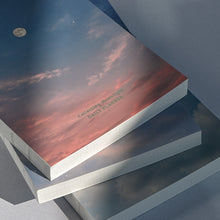 Load image into Gallery viewer, Monolike Moonlight 6 Month Undated Planner, Rosy night - B6 Lay Flat Diary with Clear PVC Pocket &amp; Hologram Foil Cover for Office
