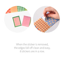 Load image into Gallery viewer, Monolike Big Wow Sticker Unmatched Friends Pattern Series.3 + Series.4 Set - Big Size Cute Stickers, Square Stickers
