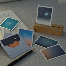 Load image into Gallery viewer, Monolike Day by Day Card, 105 Moon - Mix 48 Mini Single cards, 24 envelopes Package
