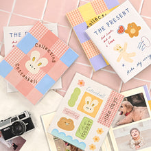 Load image into Gallery viewer, Monolike Unmatched Friends PVC Adhesive Photo Album Series.2, Quilted cottonball - Self Adhesive Scrapbook, Waterproof Memory Book, DIY Magnetic Photo Journal, 4x6 5x7 8x10 Capacity
