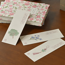 Load image into Gallery viewer, Monolike Minhwa Paper Bookmarks - 36-Pack, 9 Unique Designs, DIY Bookmark, Gift for Book Lovers
