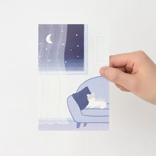 Load image into Gallery viewer, Monolike Playing Days Single card - mix 12 pack, greeting card, 3.9x5.8"
