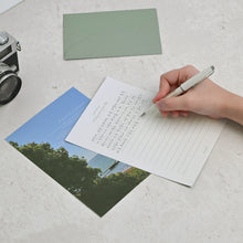 Load image into Gallery viewer, Monolike Capture the Life Green Letter Paper and Envelopes Set - 8Type, 32 Letter Paper + 16 Envelopes
