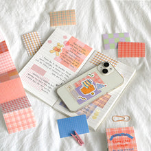 Load image into Gallery viewer, Monolike Big Wow Sticker Unmatched Friends Pattern Series.1 + Series.2 Set - Big Size Cute Stickers, Square Stickers
