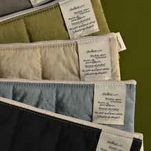 Load image into Gallery viewer, Monolike Archive247 Cushion Pencil Case, 06. Gray - Pencil Pouch, Portable Pencil Bag, Pencil Case, Office Pouch case, Cushion, Soft, Vintage
