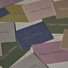 Load image into Gallery viewer, Monolike Day by Day Card, 108 Happy Birthday Classic - Mix 48 Mini Single cards, 24 envelopes Package
