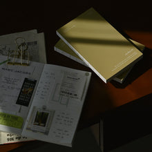 Load image into Gallery viewer, Monolike Archive 247 Solid PVC Handy Notebook, Olive - Exposed Binding, PVC cover, Academic, Journal, Diary, 160pages
