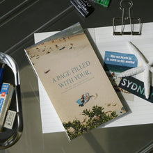 Load image into Gallery viewer, Monolike Capture The Life PVC Handy Notebook, Beach - Exposed Binding, PVC cover, Academic, Journal, Diary, 160pages
