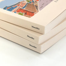 Load image into Gallery viewer, Monolike Seoul Paperback Line Notebook - 02. Haebangchon_Design note, Mini note, Simple note, Notebook, 192 Pages, 4.13x6.69
