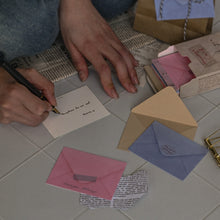 Load image into Gallery viewer, Monolike Message Nostalgia Thank you Card - Mix 40 Mini Postcards, 20 envelopes Package

