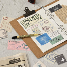 Load image into Gallery viewer, Monolike Old Town Sticker Pack (102pcs) - Aesthetic Scrapbooking Material, Writable Paper Sticker Set for Planners and Journals Decor
