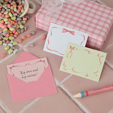 Load image into Gallery viewer, Monolike Day by Day Card, 118 Ribbon Label - Mix 48 Mini Single cards, 24 envelopes Package
