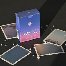 Load image into Gallery viewer, Monolike Day by Day Card, 105 Moon - Mix 48 Mini Single cards, 24 envelopes Package
