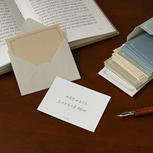 Load image into Gallery viewer, Monolike Day by Day Card, 111 Traditional Line - Mix 48 Mini Single cards, 24 envelopes Package
