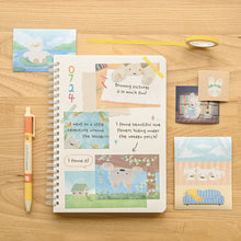 Load image into Gallery viewer, Monolike Cozy Days Sticker Pack (102pcs) - Aesthetic Scrapbooking Material, Writable Paper Sticker Set for Planners and Journals Decor

