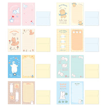 Load image into Gallery viewer, Monolike Story town Afternoon B Mini Letter Paper and Envelopes Set - 8Type, 32 Letter Paper + 16 Envelopes
