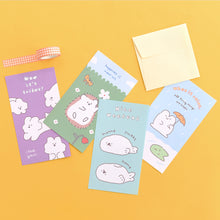Load image into Gallery viewer, Monolike Story town Afternoon C Mini Letter Paper and Envelopes Set - 8Type, 32 Letter Paper + 16 Envelopes
