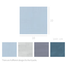 Load image into Gallery viewer, Monolike Memopad Color Painting C SET - 4 Packs, 4 Different Designs, 100 Sheets Per Pad, Total 400 Sheets, Note pads, Writing pads
