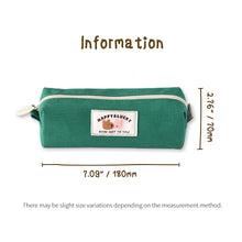 Load image into Gallery viewer, Monolike Happy and Lucky Block Pen Case, Green - Pencil Pouch, Portable Pencil Bag, Pencil Case, Office Pouch case
