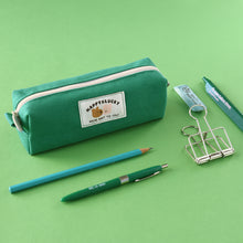 Load image into Gallery viewer, Monolike Happy and Lucky Block Pen Case, Green - Pencil Pouch, Portable Pencil Bag, Pencil Case, Office Pouch case
