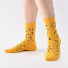 Load image into Gallery viewer, Monolike MONOSOCKS Happy and Lucky, Bright 3P SET - Soft Combed Yarn, Breathable &amp; Durable Daily Footwear, Multipack
