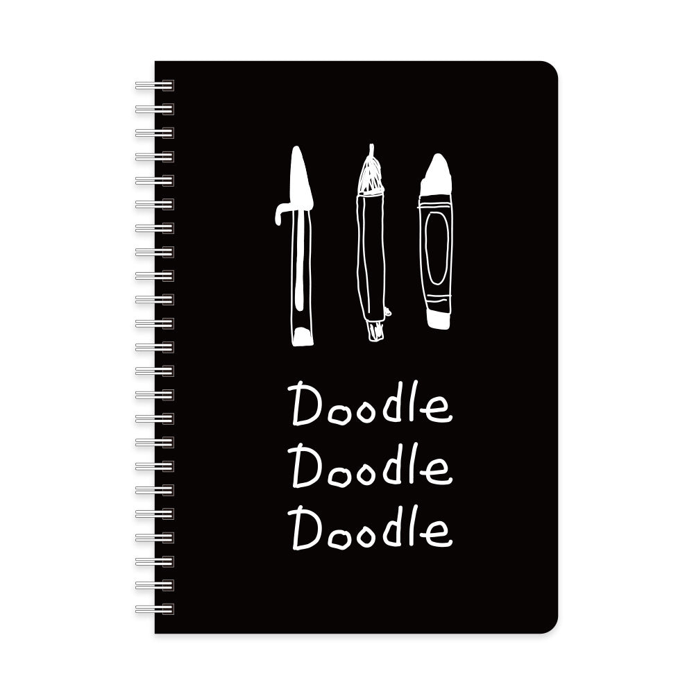 Monolike Little Doodle 4 Month Study Planner, Tools - Academic Planner, Weekly & Monthly Planner, Study plan