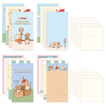 Load image into Gallery viewer, Monolike Happy and Lucky Littles Series.2 Mini Letter Paper and Envelopes Set - 8Type, 32 Letter Paper + 16 Envelopes
