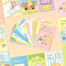 Load image into Gallery viewer, Monolike Storytown Momo Single card - mix 12 pack
