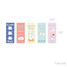 Load image into Gallery viewer, Monolike Magnetic Bookmarks Storytown Afternoon Ver.2, Set of 5
