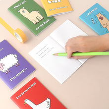 Load image into Gallery viewer, Monolike Story town mini notebook 12p SET _Animals note, Mini note, Pocket note, Blank note
