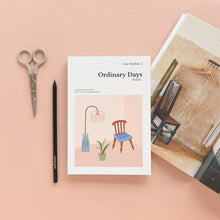 Load image into Gallery viewer, Monolike Ordinary days A5 Binding Lined Notebook, Sweet home - Hardcover, Academic, 128pages, 5.8x8.3&quot;
