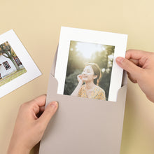 Load image into Gallery viewer, Monolike Premium Standing Paper Photo frame 4x6 White 10pcak - Fits 4x6&quot; Pictures
