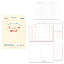 Load image into Gallery viewer, Monolike B6 Archive Diary 6 Month Planner, Ivory - Academic Planner, Weekly &amp; Monthly Planner, Scheduler
