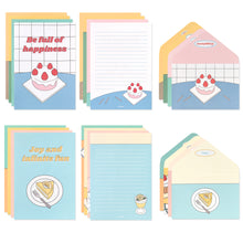 Load image into Gallery viewer, Monolike Fall In Newtro ver.1 Letter Paper and Envelopes Set - 8Type, 32 Letter Paper + 16 Envelopes
